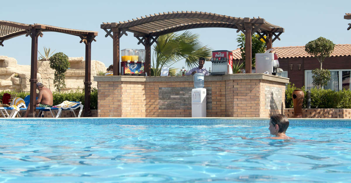 Ein Foto vom Pool im Sunrise Alora Aqua Park Resort