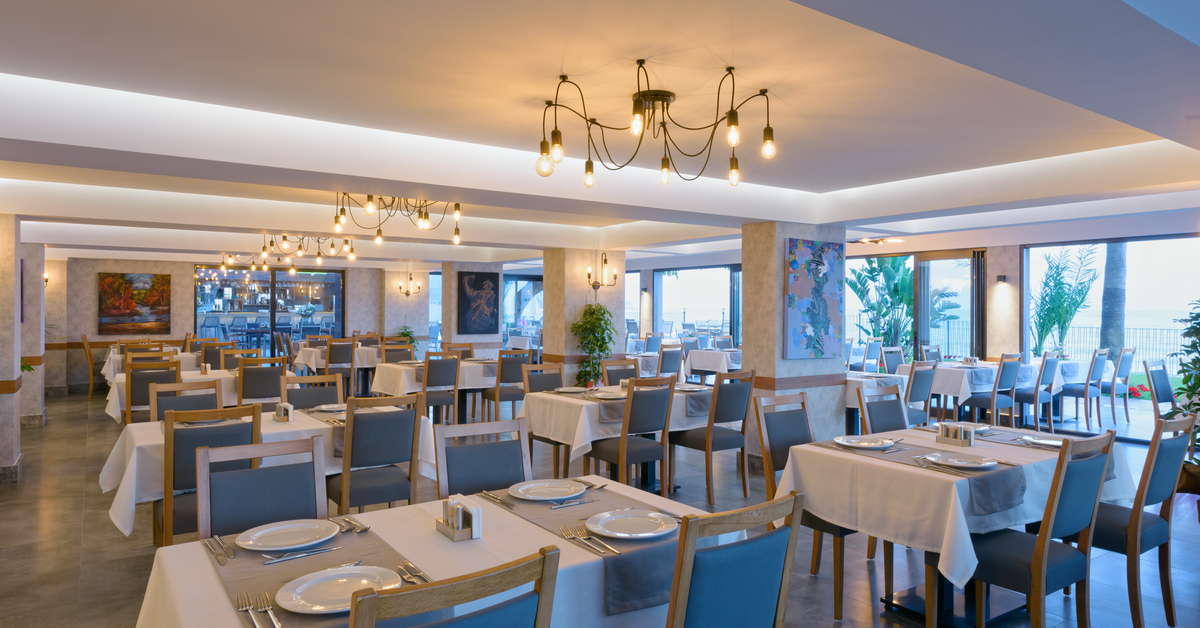 Ein Foto von den Einrichtungen im Floria Beach Hotel