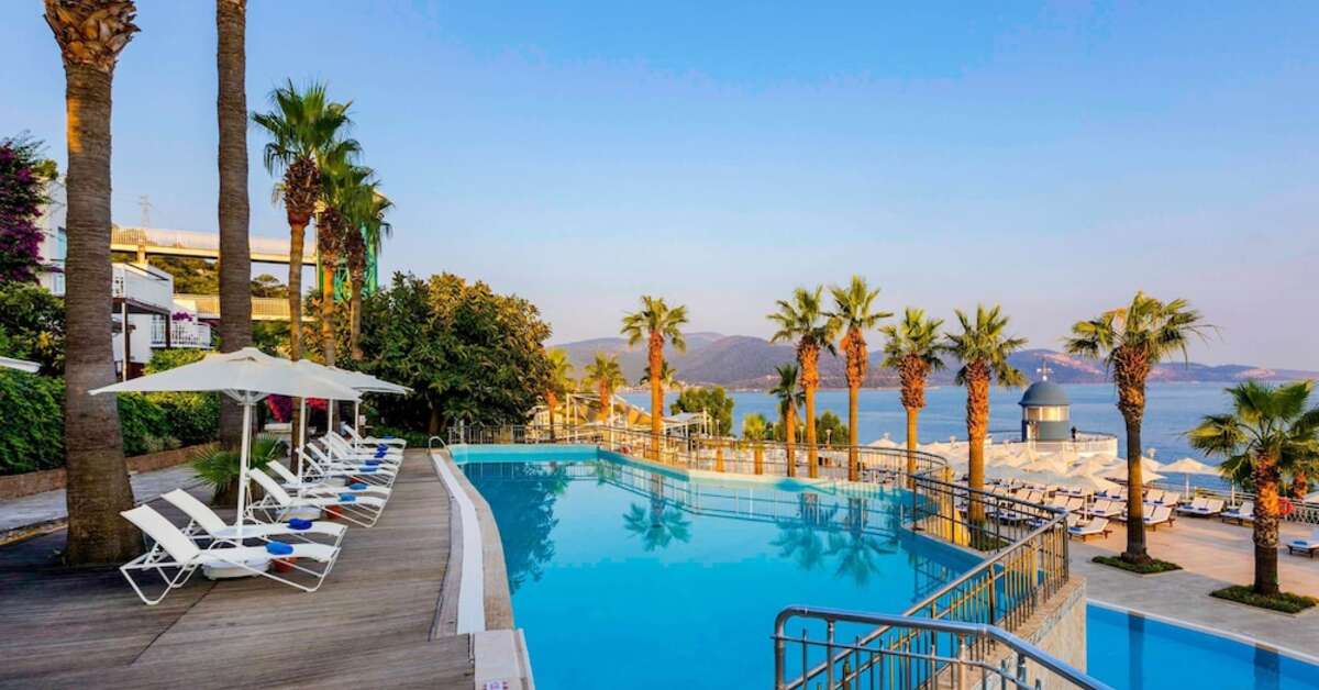 Een foto van het zwembad bij Blue Dreams Resort & Spa