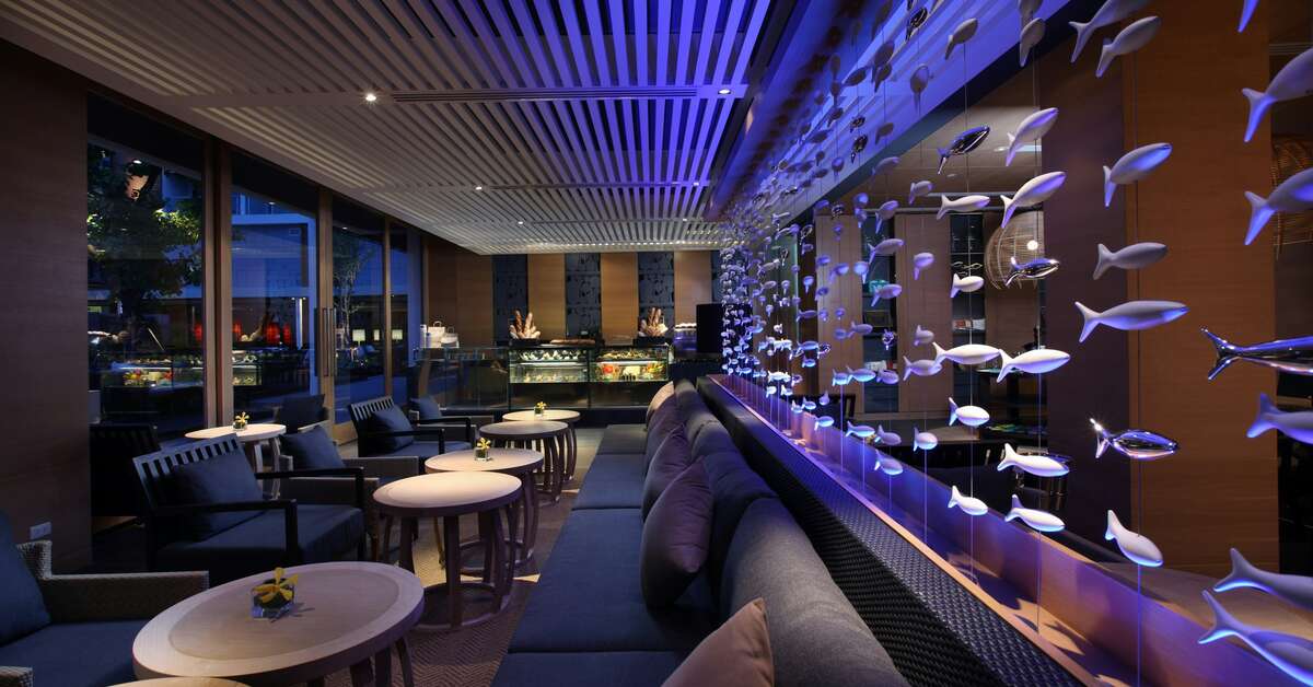 Een foto van het interieur van Amari Hua Hin