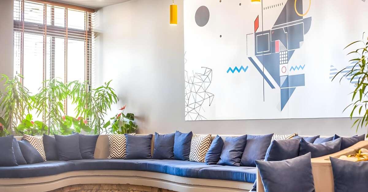 Een foto van het interieur van Sunny Days Appartementen