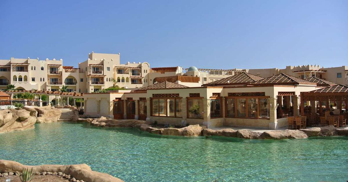Ein Foto vom Pool im Kempinski Hotel Soma Bay