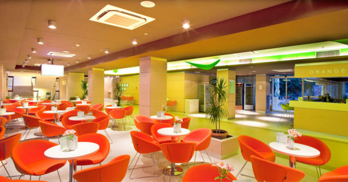 Een foto van het interieur van Family Hotel Vespera