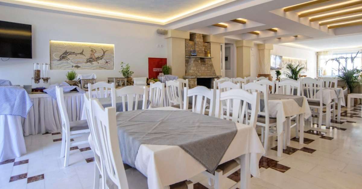 Een foto van de faciliteiten bij Erato Seaside Hotel