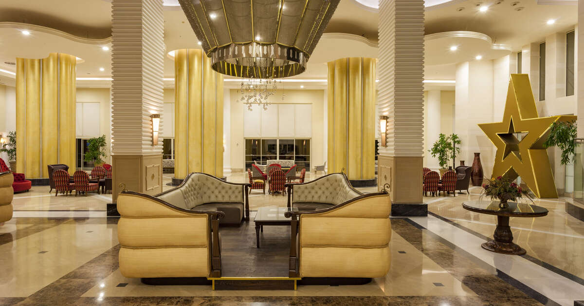Een foto van het interieur van Starlight Resort Hotel