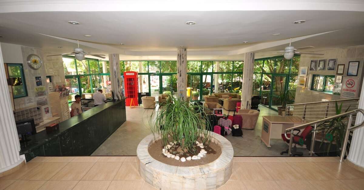 Een foto van het interieur van Club Atrium Marmaris