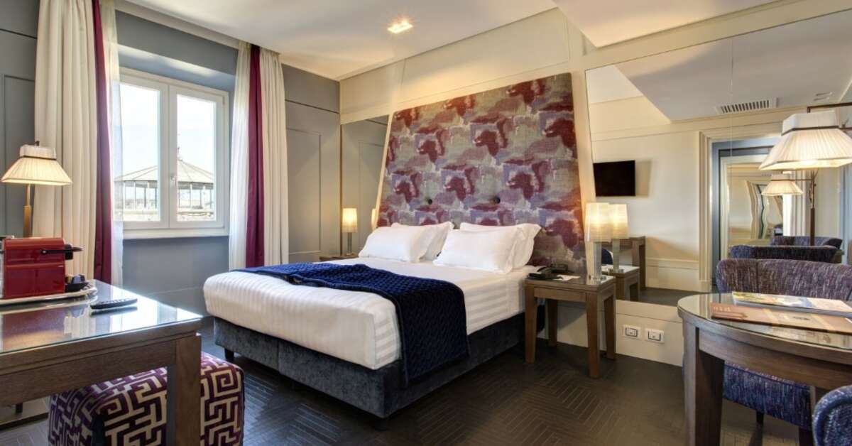 Een foto van een overzicht van Hotel Mascagni & Luxury Dependance