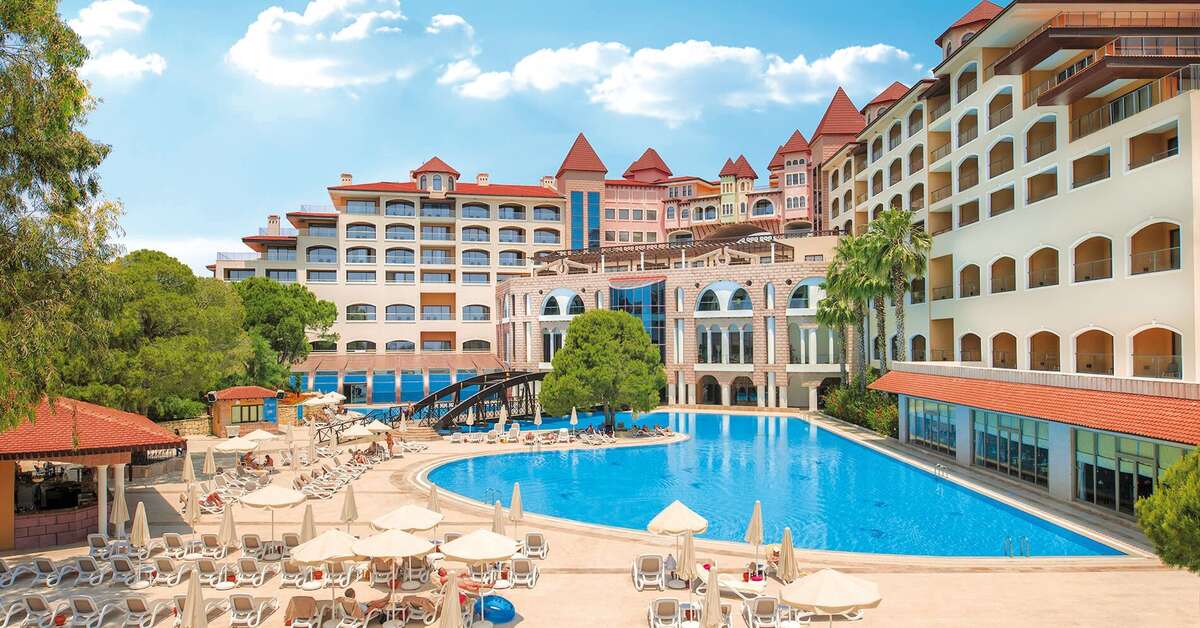 Ein Foto vom Pool im Sirene Belek Hotel