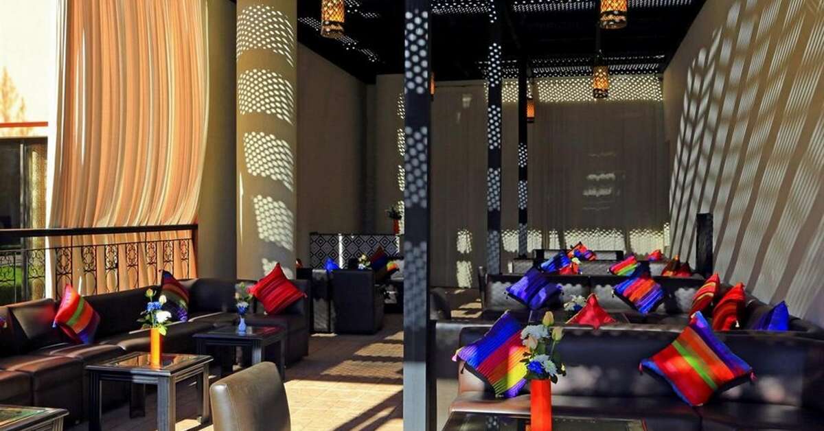 Een foto van het terras bij Labranda Targa Aqua Parc