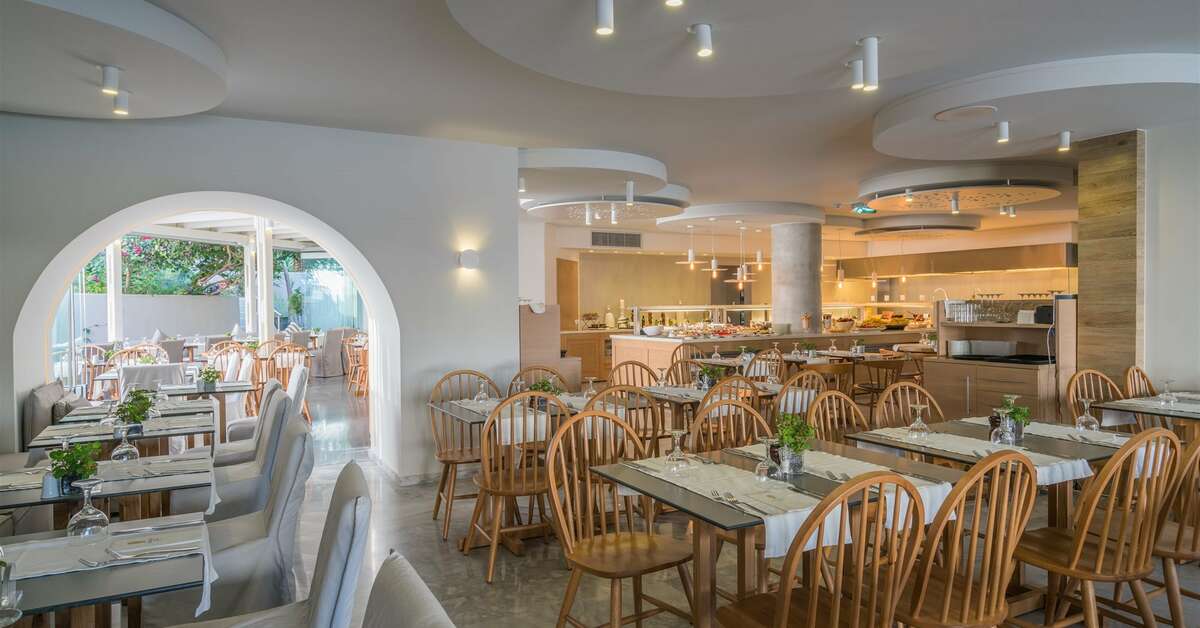 Een foto van de faciliteiten bij Hotel Nefeli Beach