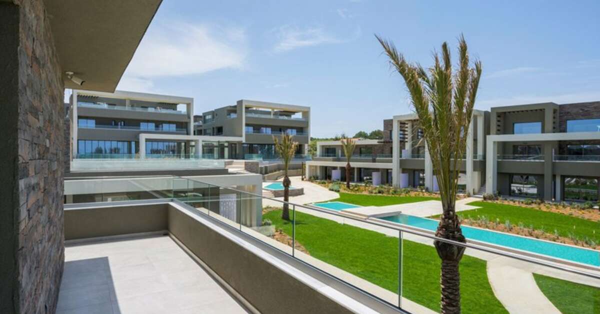 Een foto van de buitenkant van Myrion Beach Resort & Spa