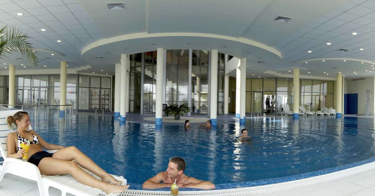 Een foto van de faciliteiten bij Parkhotel Golden Beach