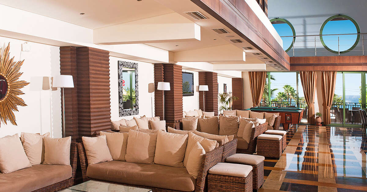 Een foto van het interieur van Star Beach Village & Waterpark