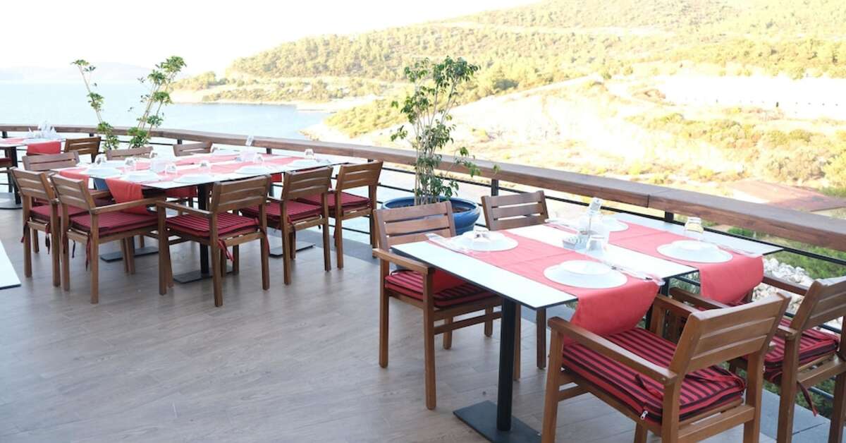 Een foto van de faciliteiten bij Duja Bodrum Hotel