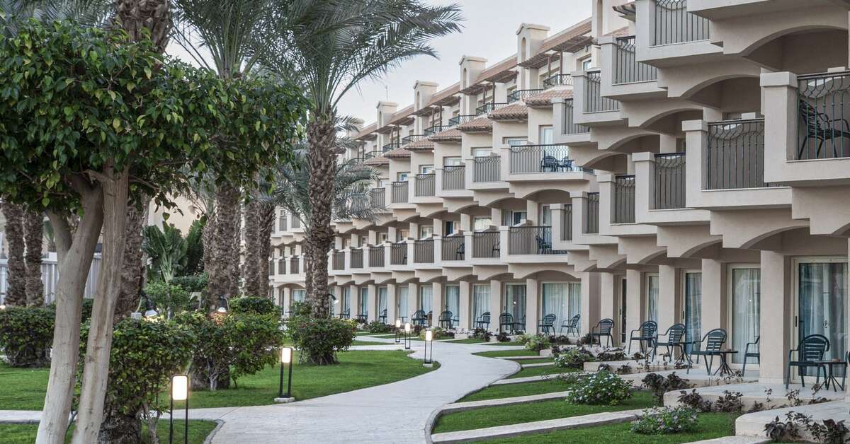 Een foto van de buitenkant van Pyramisa Beach Resort Sahl Hasheesh