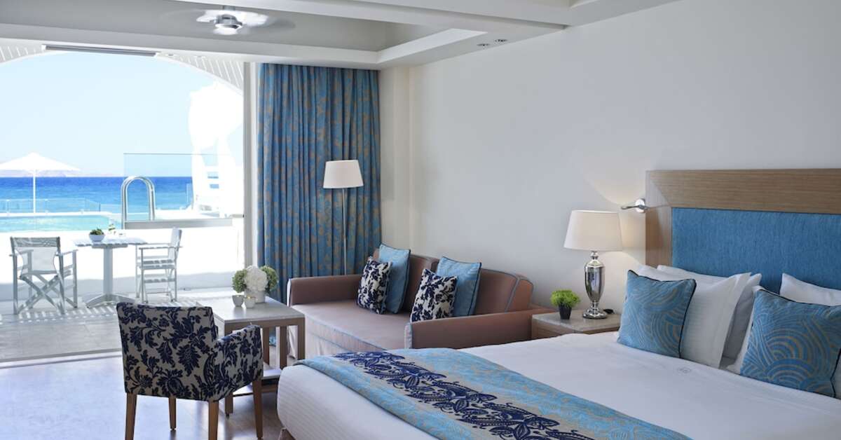 Een foto van Knossos Beach Bungalows & Suites