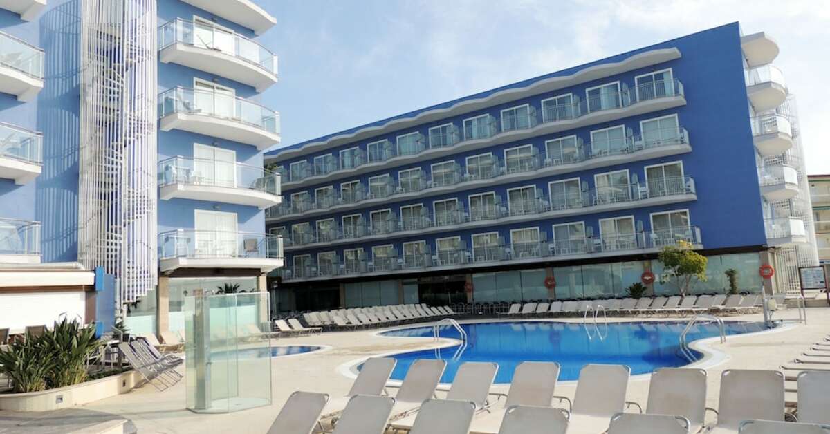 Een foto van het zwembad bij Hotel Augustus