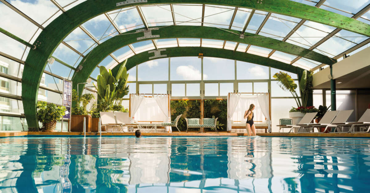 Een foto van het zwembad bij Arrecife Gran Hotel & Spa
