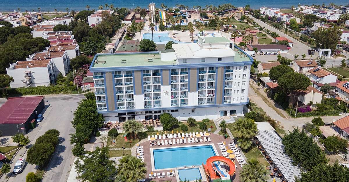 Een foto van een overzicht van The Gap Hotel Kusadasi