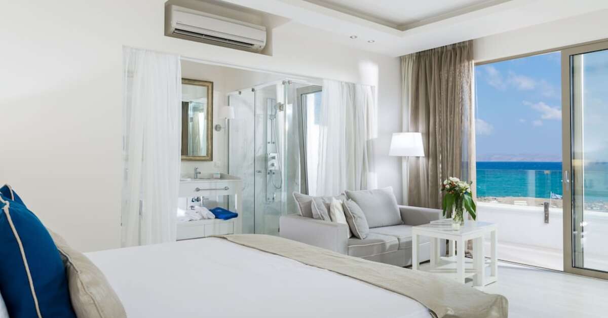 Een foto van Knossos Beach Bungalows & Suites