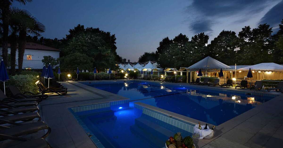 Een foto van het zwembad bij Villa Patriarca Hotel