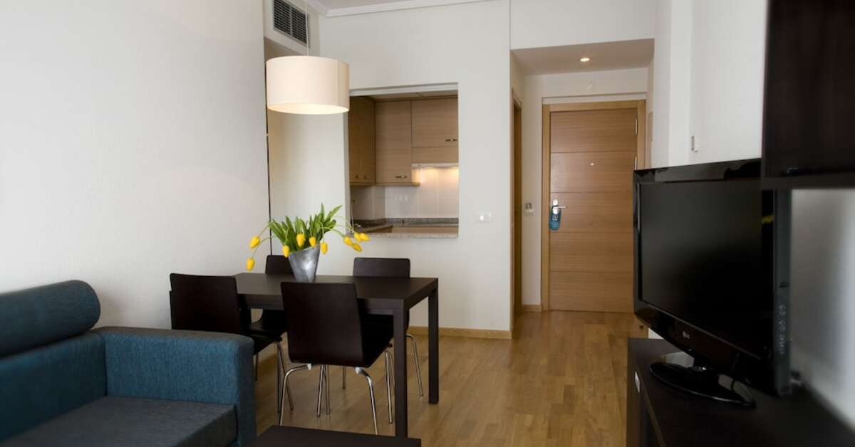 Een foto van Aparthotel Compostela Suites