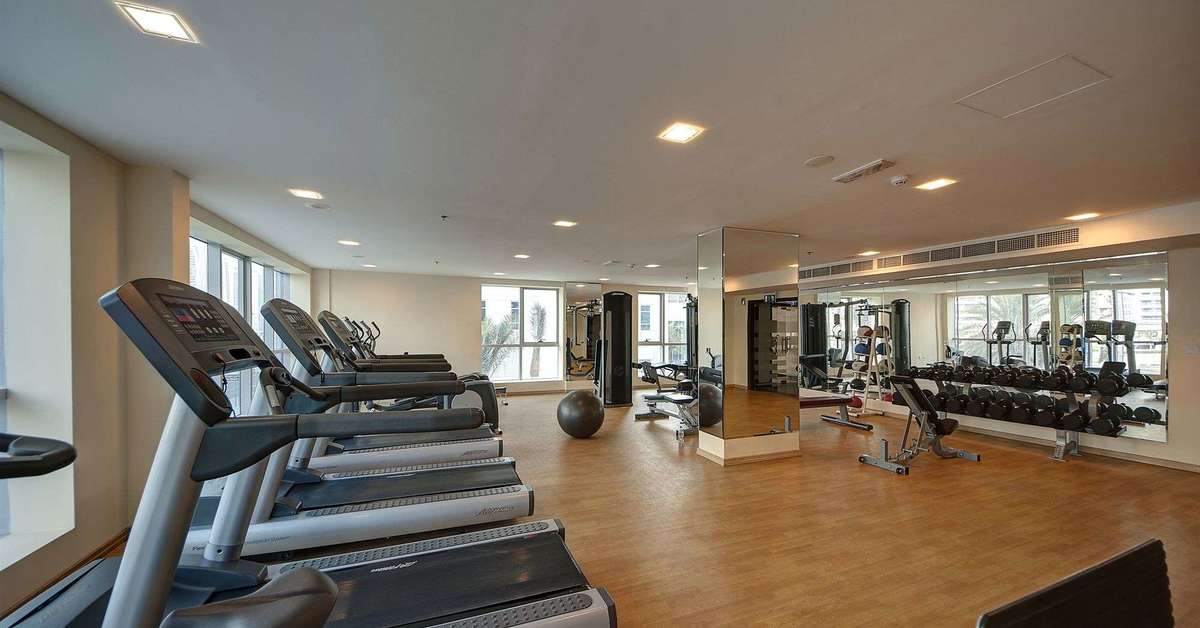Een foto van de faciliteiten bij Marina View Hotel Appartementen