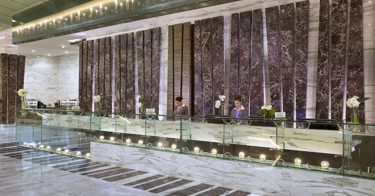Een foto van het interieur van Atana Hotel