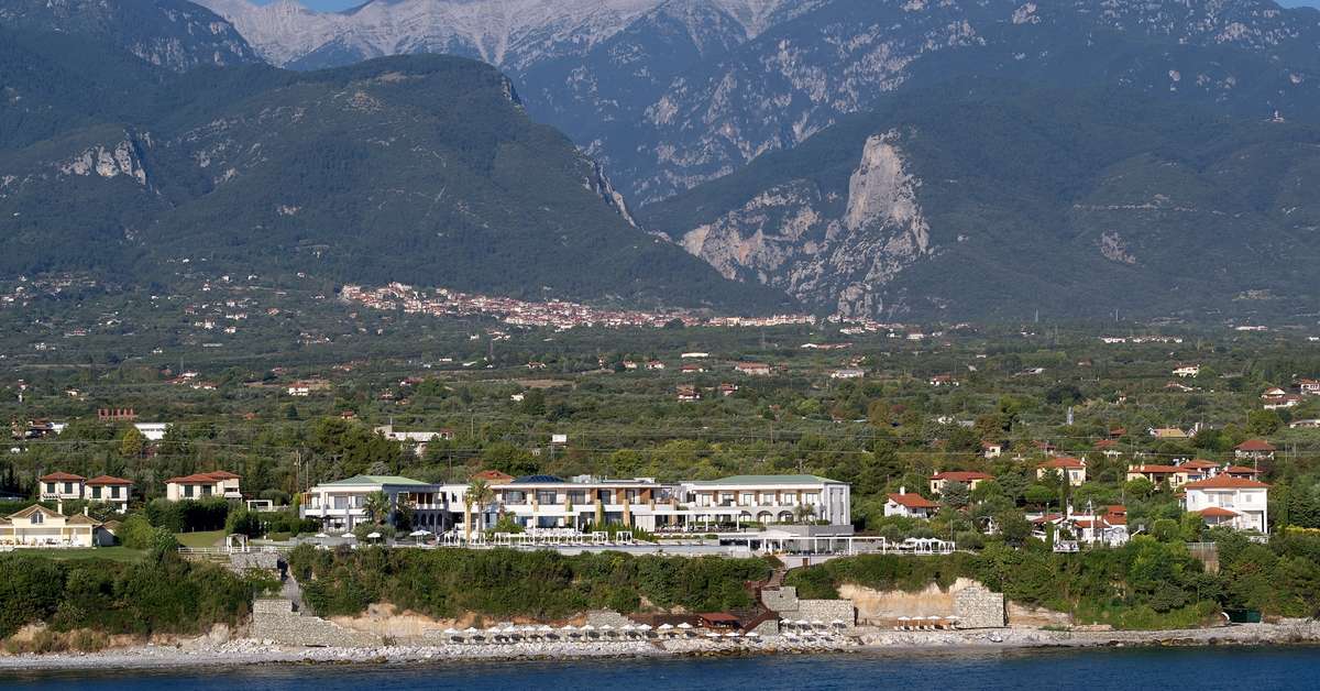 Een foto van de buitenkant van Cavo Olympo Luxury Hotel & Spa
