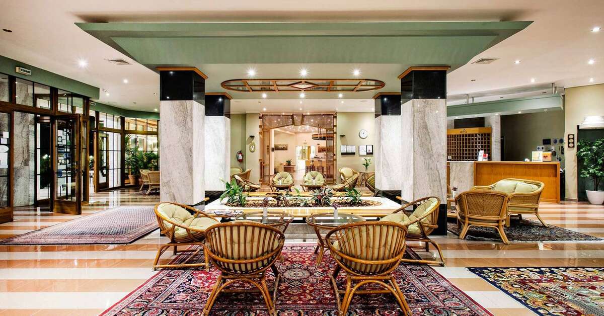 Een foto van het interieur van Possidi Holidays