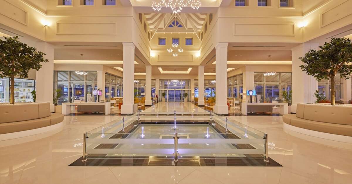 Een foto van het interieur van Fantasia Bahia Principe