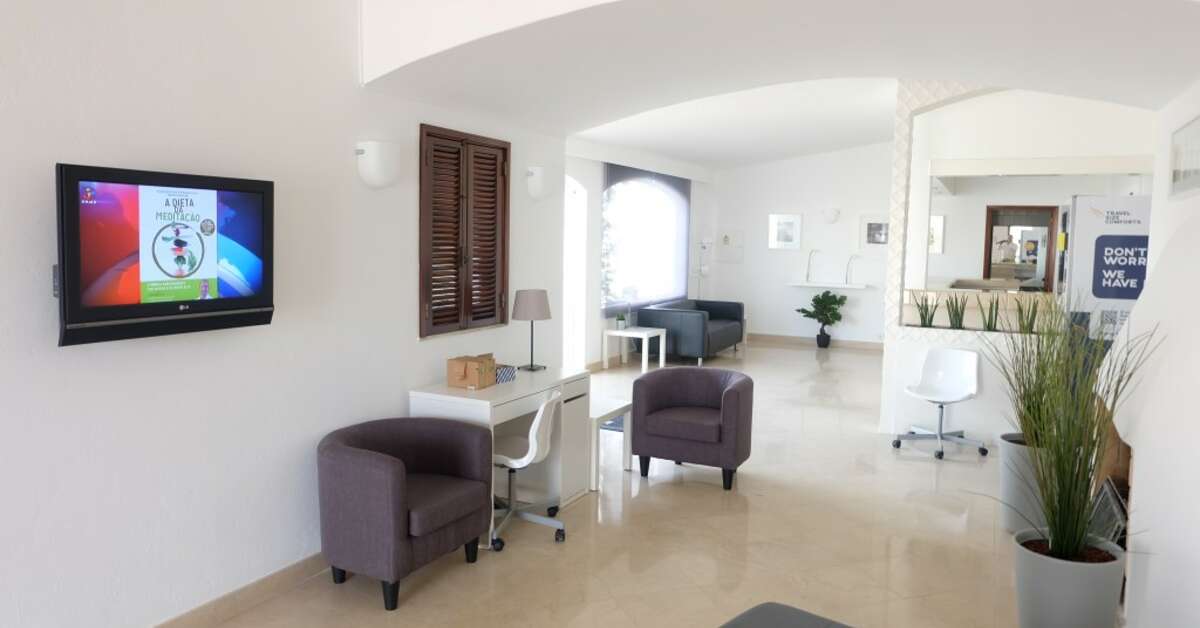 Een foto van het interieur van Aura Village City Beach Appartementen