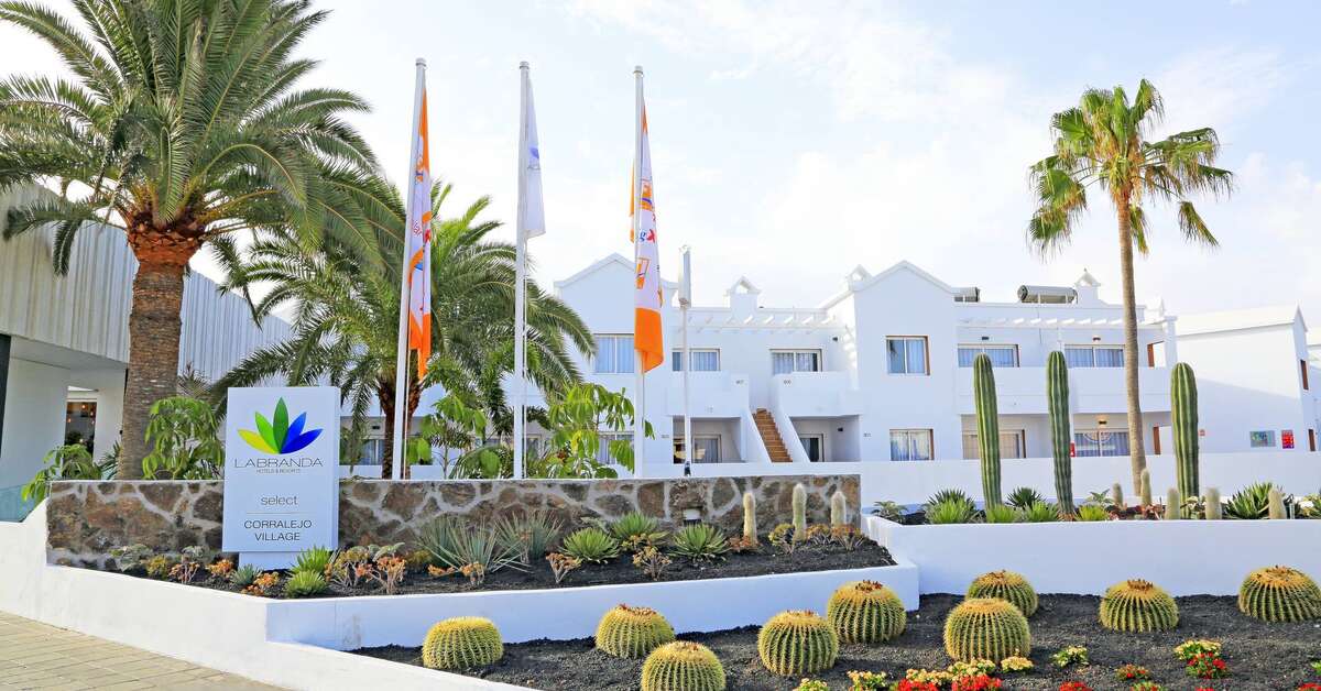 Een foto van de buitenkant van Blue Sea Corralejo Village
