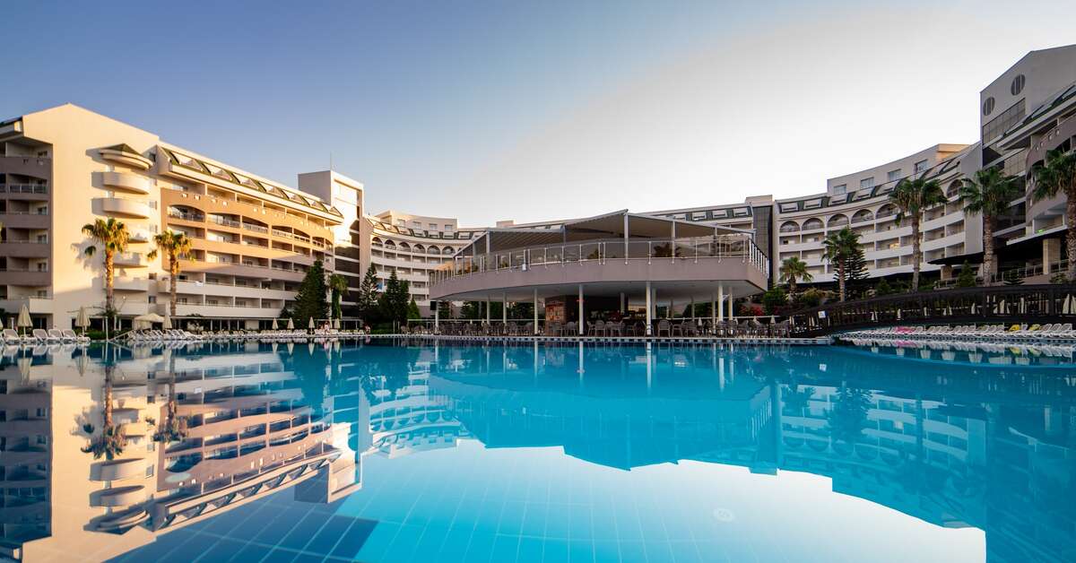 Een foto van het zwembad bij Vita Silva Hotel