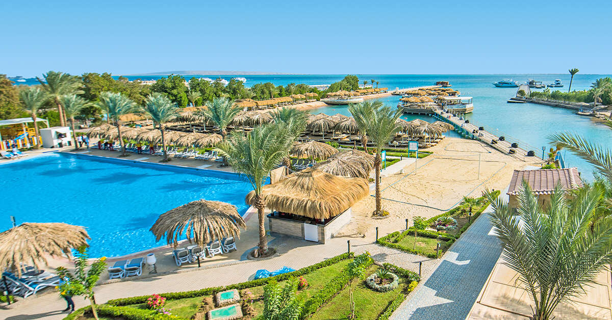 Een foto van het zwembad bij Sunrise Aqua Joy Resort