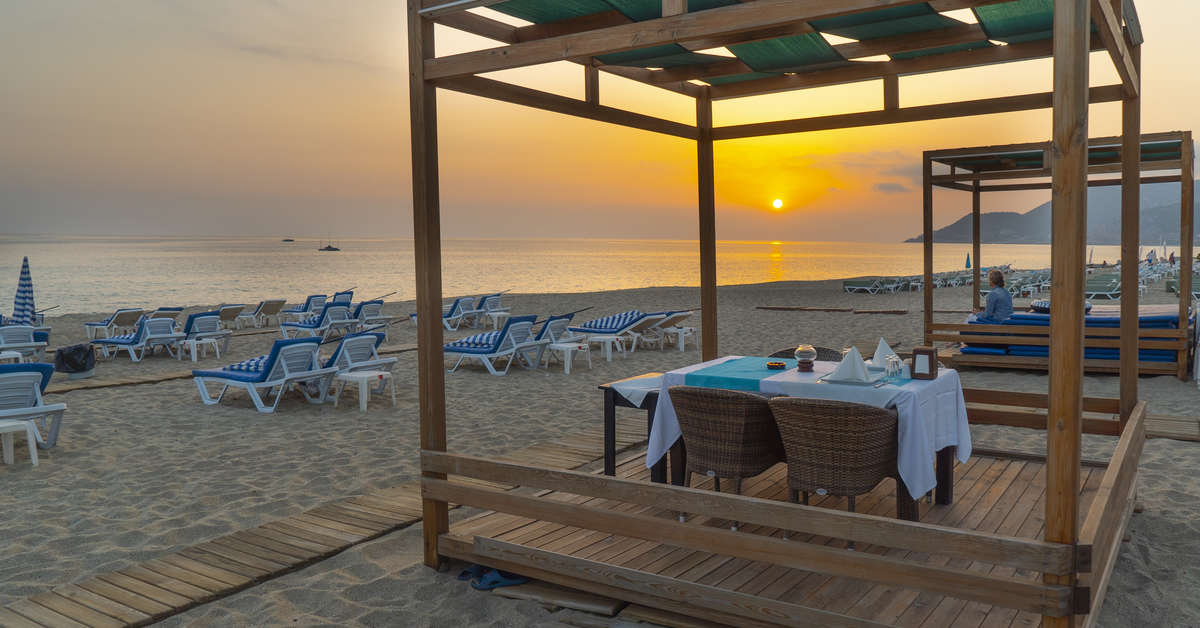 Een foto van de faciliteiten bij Azak Beach Hotel