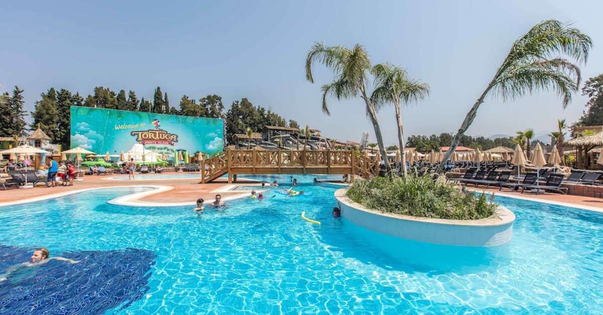 Ein Foto vom Pool im Atlantique Holiday Club