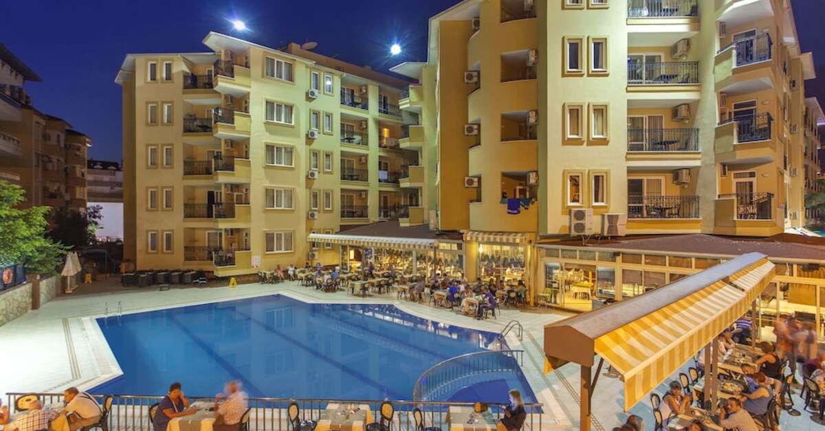Ein Foto vom Pool im Kleopatra Royal Palm