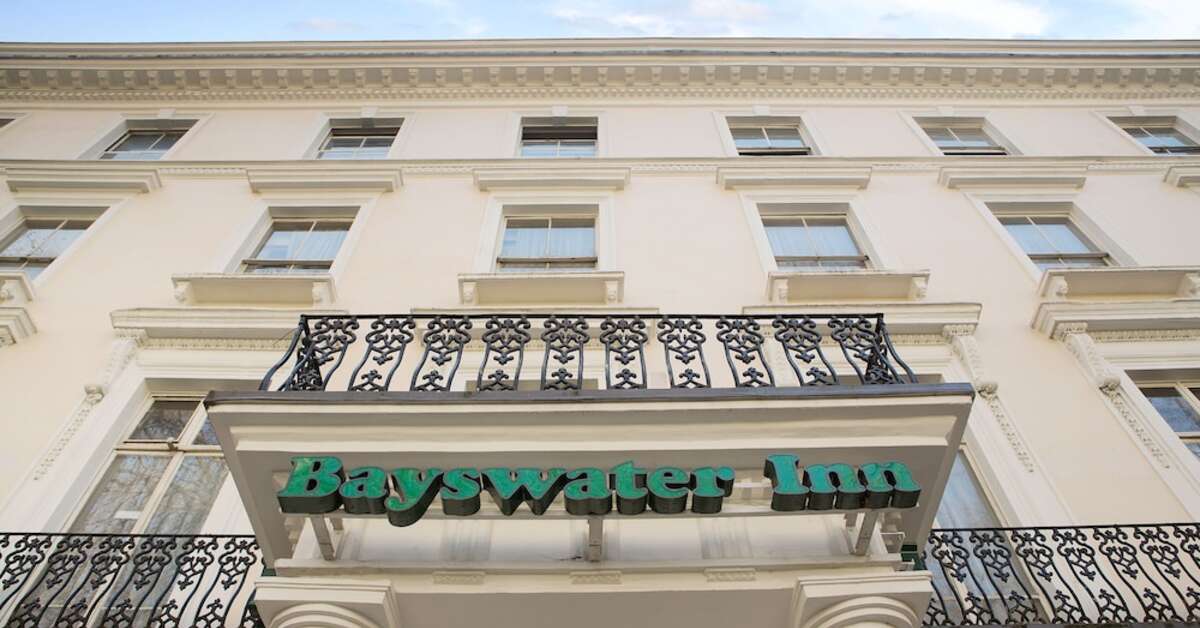 Een foto van de buitenkant van Bayswater Inn