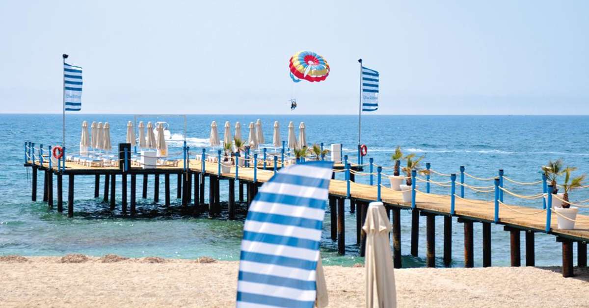 Ein Foto vom Strand beim Marvida Club Palmeras Pascha