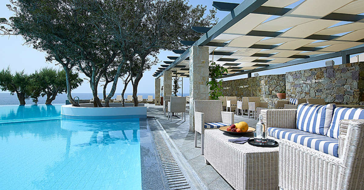 Een foto van het zwembad bij Kakkos Bay Hotel