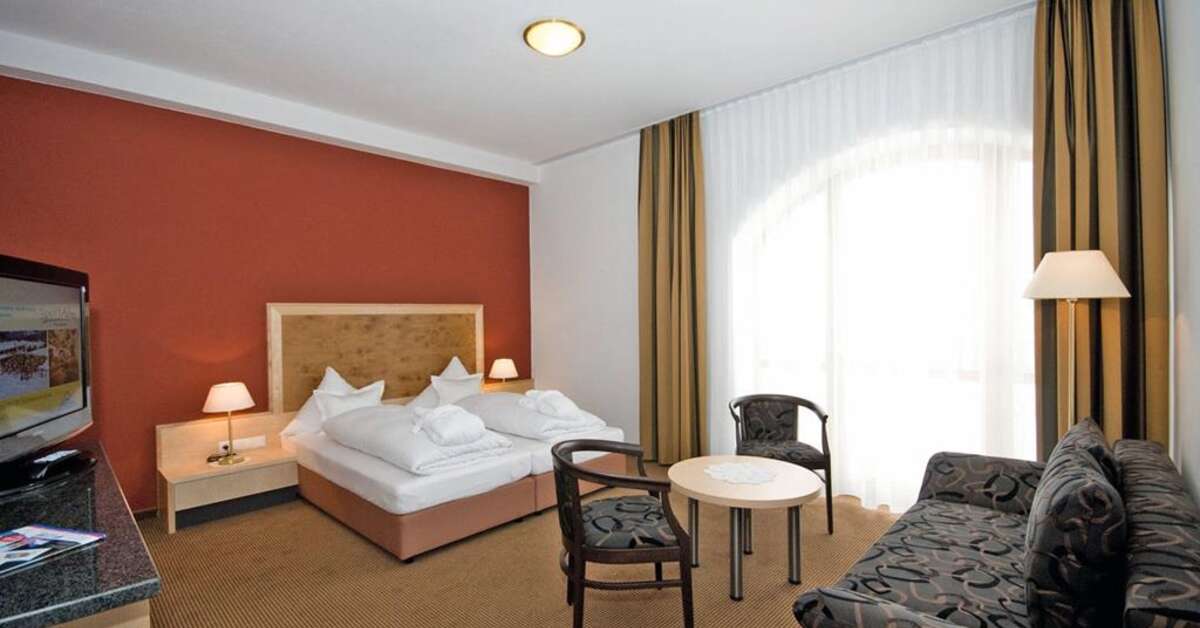 Een foto van een overzicht van Hotel Amadeus Micheluzzi