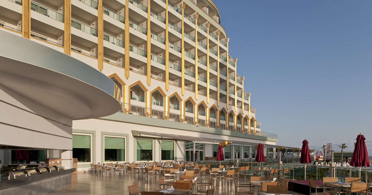 Een foto van de faciliteiten bij Delphin Imperial Lara