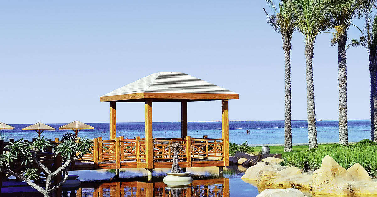 Ein Foto vom Pool im Tropitel Sahl Hasheesh