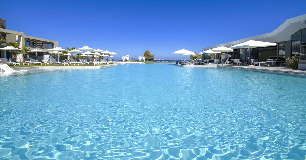 Een foto van het zwembad bij Myrion Beach Resort & Spa