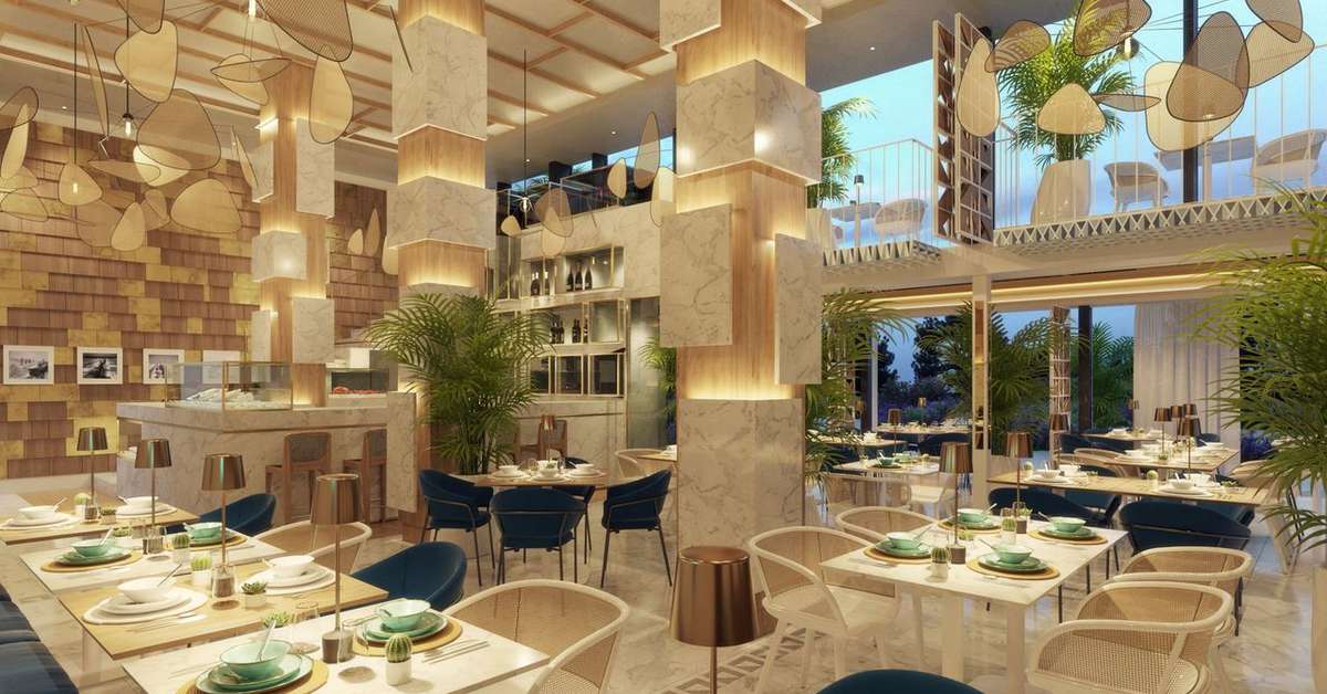 Een foto van de faciliteiten bij Bless Ibiza Hotel