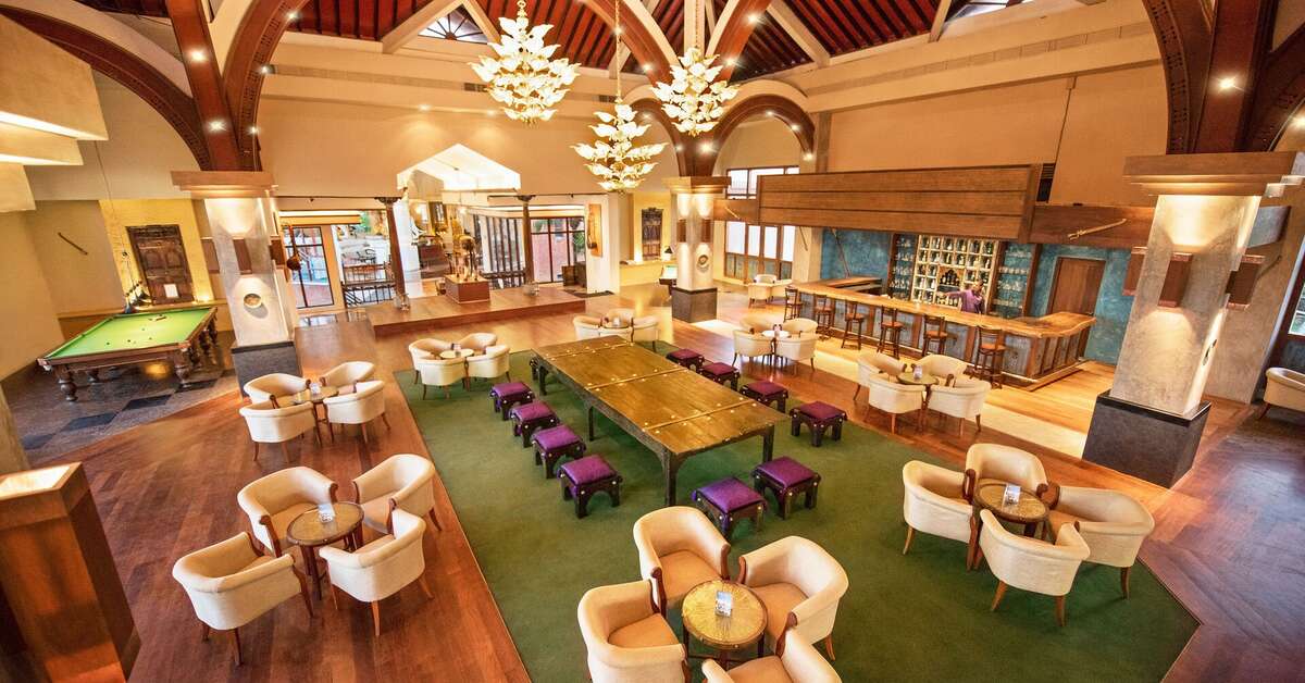 Een foto van het interieur van Royal Palms Beach Resort
