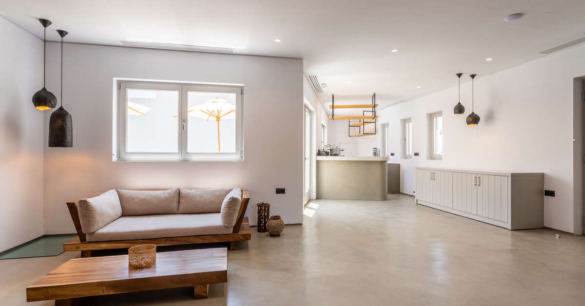 Een foto van het interieur van Aegean Gem