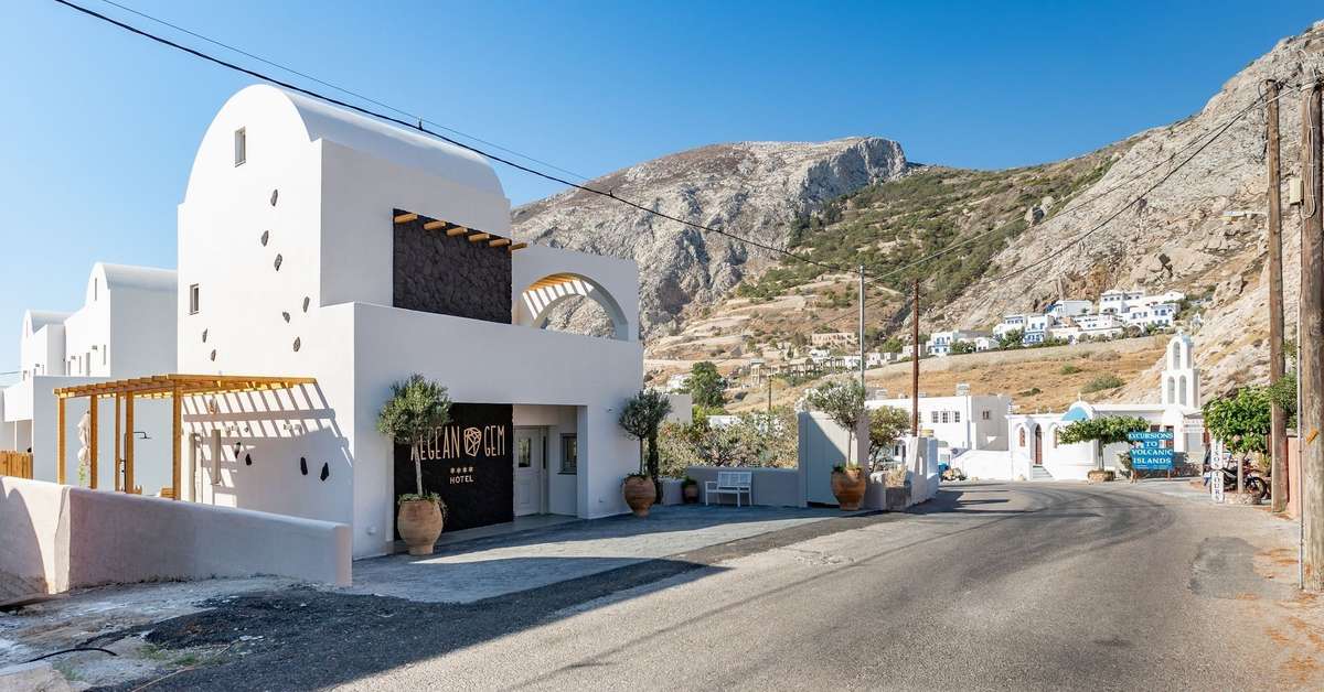 Een foto van de buitenkant van Aegean Gem