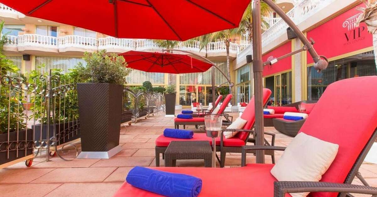 Ein Foto von den Einrichtungen im Cleopatra Palace Hotel